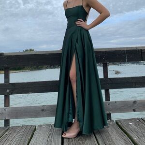 Windsor green prom or homecoming dress